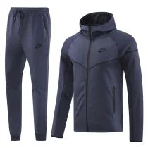 2024 Nk Royal blue Hoodie Jacket Tracksuit #NM07(宝蓝色)