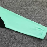 23-24 CHE Green Black Half Pull Tracksuit (半拉链)