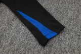 24-25 France Black Half Pull Tracksuit (半拉链)