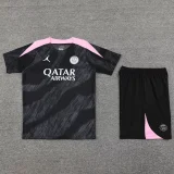 24-25 PSG Black Training Short Suit