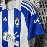 24-25 Recreativo de Huelva Home Fans Soccer Jersey *韦尔瓦