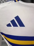 24-25 Boca Juniors Away Long Sleeve Player Version Soccer Jersey (长袖球员)