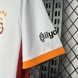 24-25 Galatasaray Away Fans Soccer Jersey (左袖带广告)