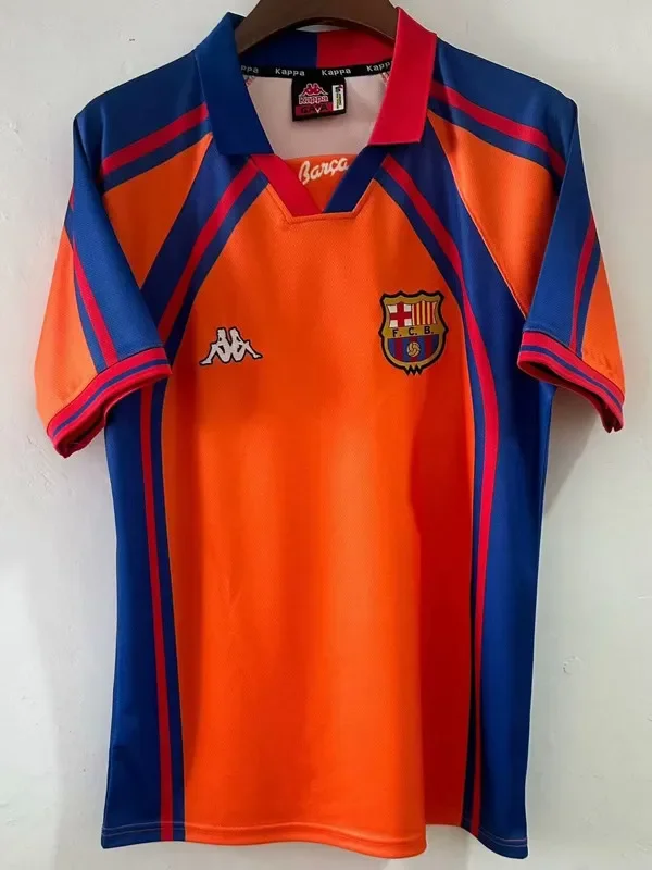 1997-1998 BAR UCL Edition Away Retro Soccer Jersey