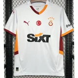 24-25 Galatasaray Away Fans Soccer Jersey (左袖带广告)