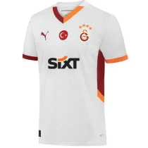 24-25 Galatasaray Away Fans Soccer Jersey (左袖带广告)