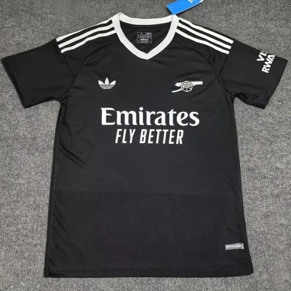 24-25 ARS Black Goalkeeper Soccer Jersey