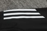 2024 AD Black Half Pull Tracksuit (半拉链)