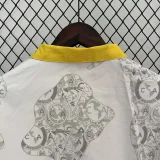 24-25 Club America Yellow & khaki Double Sided Windbreaker (双面风衣)