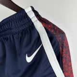 2024 Olympic Game USA Blue City Edition Top Quality NBA Pants