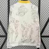 24-25 Club America Yellow & khaki Double Sided Windbreaker (双面风衣)