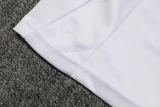 2024 AD White Half Pull Tracksuit (半拉链)