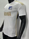 24-25 Millonarios Away Player Version Soccer Jersey