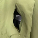 24-25 Denmark Green & Blue Double Sided Windbreaker (双面风衣)