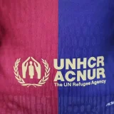 24/25 BAR Red Home Player Version Soccer Jersey