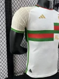 2024 Algeria White Special Edition Player Version Soccer Jersey