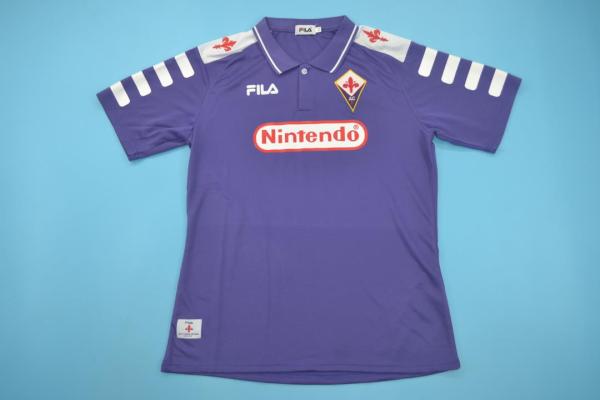 98-99 fiorentina home Retro Soccer Jersey