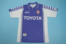 99/00 fiorentina home Retro Soccer Jersey