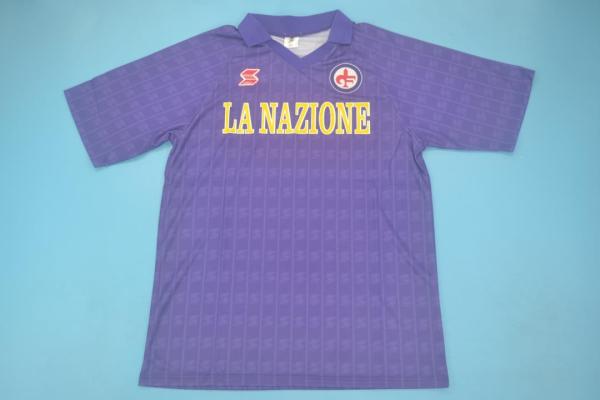 89-90 fiorentina  home Retro Soccer Jersey