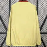 24-25 Spain Red & Yellow Double Sided Windbreaker (双面风衣)