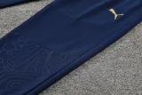24-25 Marseille Lake blue Half Pull Tracksuit (半拉链)(金标)