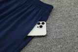 24-25 Marseille Lake blue Half Pull Tracksuit (半拉链)