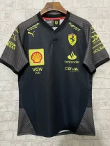 2024 F1 Ferrari Black Racing Suit