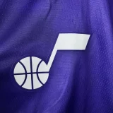 23-24 JAZZ Purple City Edition Top Quality NBA Pants