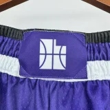 23-24 JAZZ Purple City Edition Top Quality NBA Pants