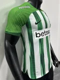 24-25 Atletico Nacional Home Player Version Soccer Jersey