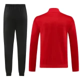 24-25 Man Utd Red Jacket Tracksuit #01