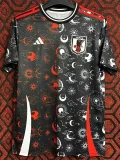 24-25 Japan Black Grey Special Edition Fans Training Shirts *日月星辰