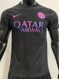24-25 PSG Black Casual style Player Version Training shirts