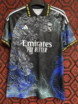 24-25 RMA Black Blue Special Edition Fans Soccer Jersey #闪电龙