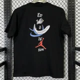 T274 Jordan Black High Quality Casual T-Shirt