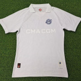 24-25 Marseille White 125th Anniversary Player Version Soccer Jersey