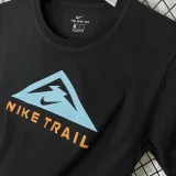 T255 NK Black High Quality Casual T-Shirt #三角山