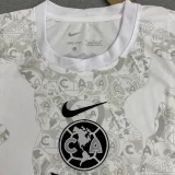 24-25 Club America White Goalkeeper Women Soccer Jersey (女)