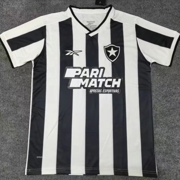 24-25 Botafogo Home Fans Soccer Jersey（带有赞助商）