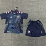 24-25 Leeds United Third Kids Soccer Jersey