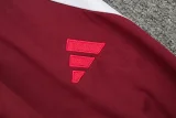 2024-25 Bayern Deep Red Kids Half Pull Tracksuit (童装)(半拉链)