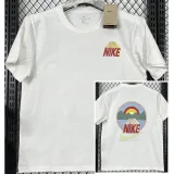 T235 NK White High Quality Casual T-Shirt #风景