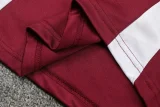 2024-25 Bayern Deep Red Kids Half Pull Tracksuit (童装)(半拉链)