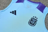 2024-25 Argentina Light blue Tank top and shorts suit