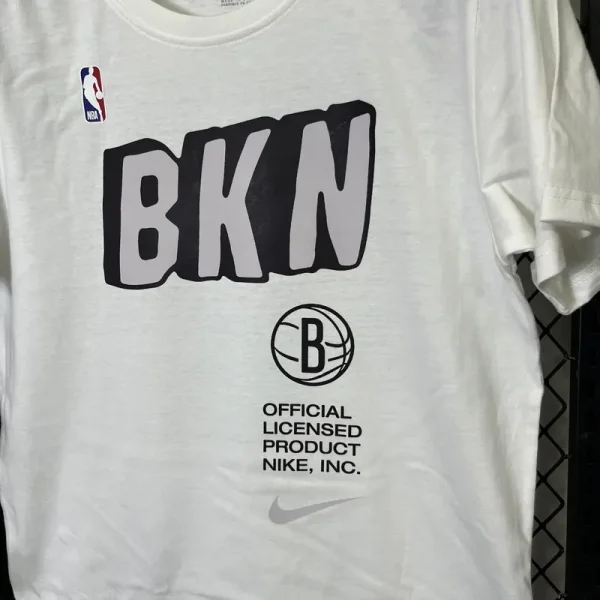 T265 Nets White High Quality Casual T-Shirt
