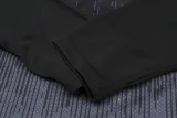 2024 NK Black Kids Half Pull Tracksuit (童装)(半拉链)