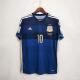 2014 Argentina Retro Away Messi Jersey With World Cup Patch