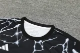 24-25 RMA Black white Training Short Suit #豹