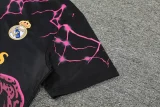 24-25 RMA Black Purple Training Short Suit #豹