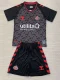 24-25 Sunderland Grey Black GoalKeeper Kids Soccer Jersey